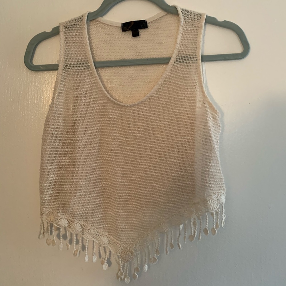 Small crochet knit top
